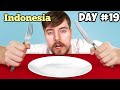 Saya Tidak Makan Makanan Selama 30 Hari  |  Indonesian Dubbed | MrBeast Dijuluki Bahasa Indonesia