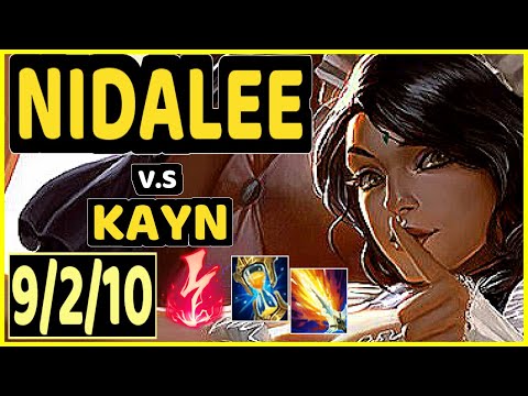 SEVENARMY (NIDALEE) vs KAYN - 9/2/10 KDA JUNGLE GAMEPLAY - EUW Ranked MASTER