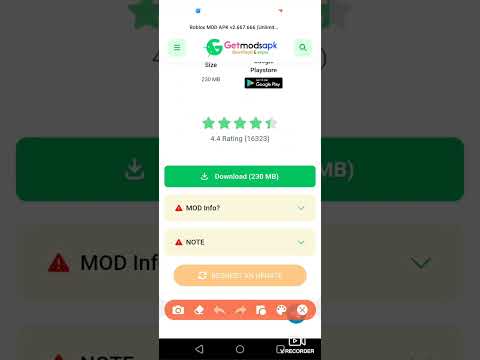 Roblox mod apk unlimited robux