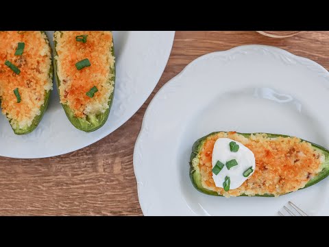 Baked Stuffed Jalapeños Recipe