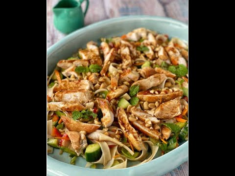 Thai Chicken Noodle Salad