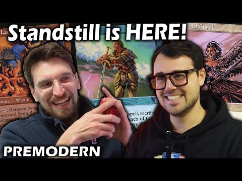 The best Control deck in Premodern! Can Zoo handle its power? | RG Zoo vs UW Standstill | Paper Mtg