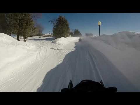 Mackinac Island Ice Bridge 2014
