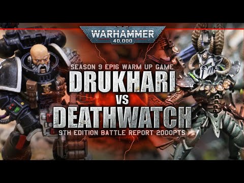Drukhari vs Deathwatch Warhammer 40K Battle Report 9th Edition 2000pts S9EP16 KNIVES OUT!
