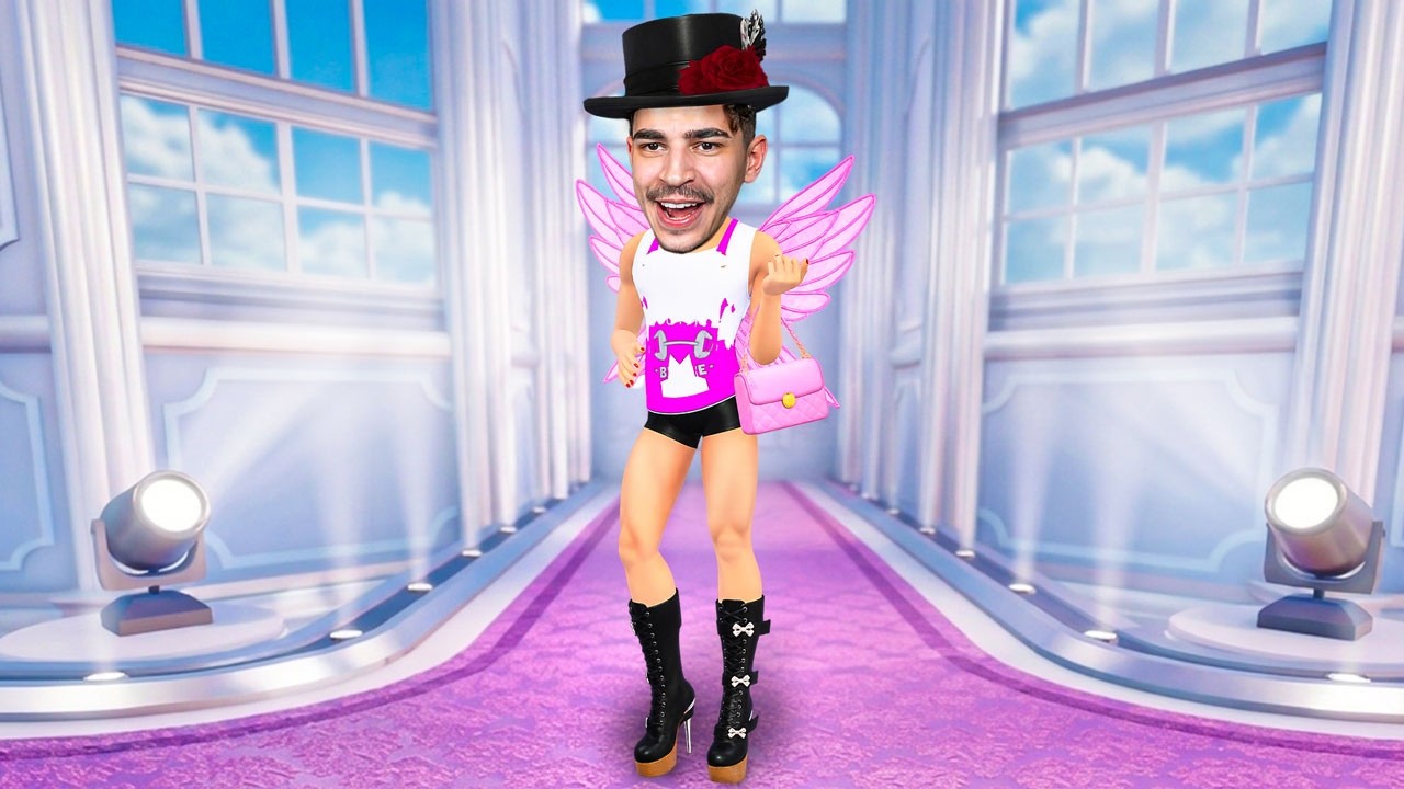 O MEU MELHOR DESFILE COMO MODELO