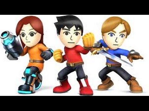 Super Smash Bros Free for all #3 Mii Special