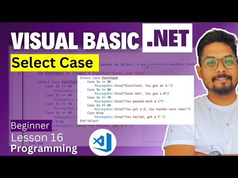 Select Case Example In Visual Basic Vb Net Select Case