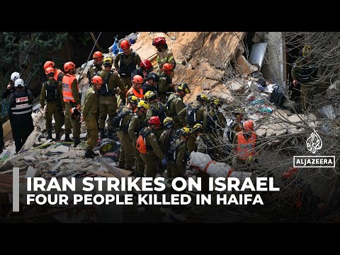 Iranian missile hits Haifa residential building in Israel, killing 4 and injuring at least 20