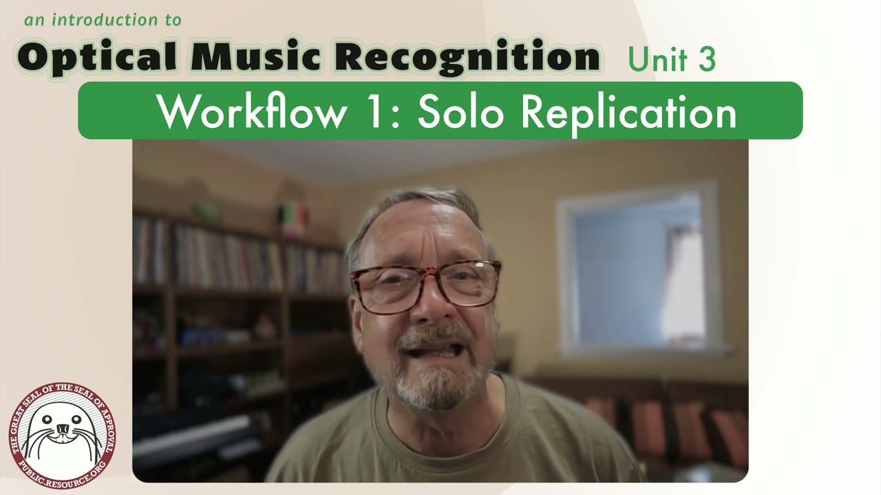 OMR E03: Workflow 1 - Solo Replication