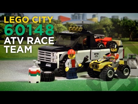 LEGO City 60148 - ATV Race Team (2017) - Stop Motion Build