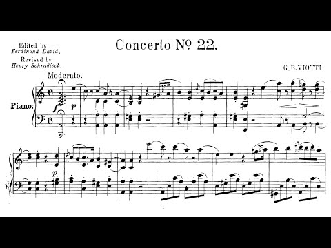 Giovanni Battista Viotti - Violin Concerto No.22 in A minor