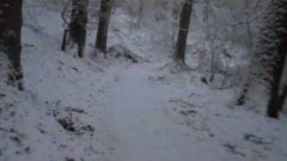 preview picture of video 'Snow MTB trip in BRX 3 JAN 2010'