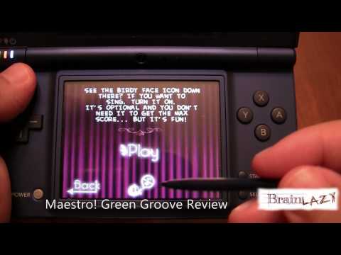 Maestro! Green Groove Nintendo DS