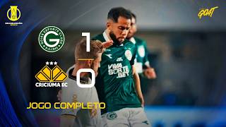 GOIÁS X CRICIÚMA | JOGO COMPLETO | BRASILEIRÃO SÉRIE B