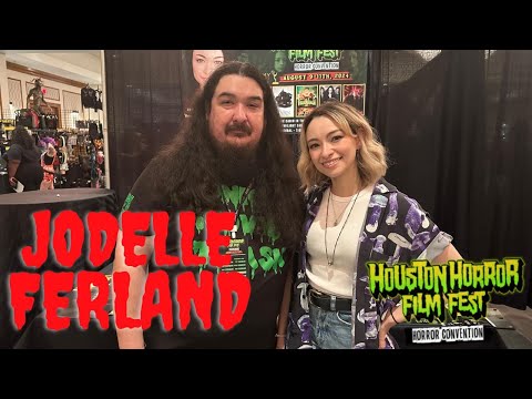 Jodelle Ferland Interview at Houston Horror film Fest