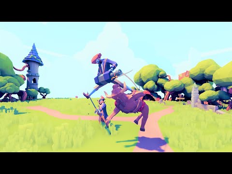 MINOTAURS VS EVERY UNIT PART 4 - TOTALLY ACCURATE BATTLE SIMULATOR TABS GAMEPLAY - MEDIEVAL 2 MAP