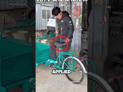 Mechanic made a unique cycle for him😱😱
