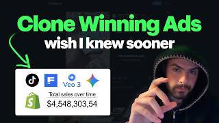 how i steal winning ads with ai - branded dropshipping