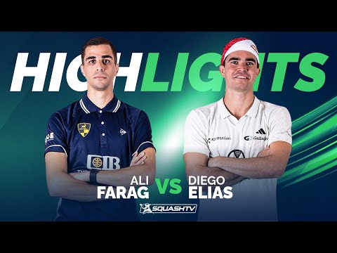 🇪🇬 Farag v Elias 🇵🇪 | 2024-2025 PSA World Championships | SF HIGHLIGHTS
