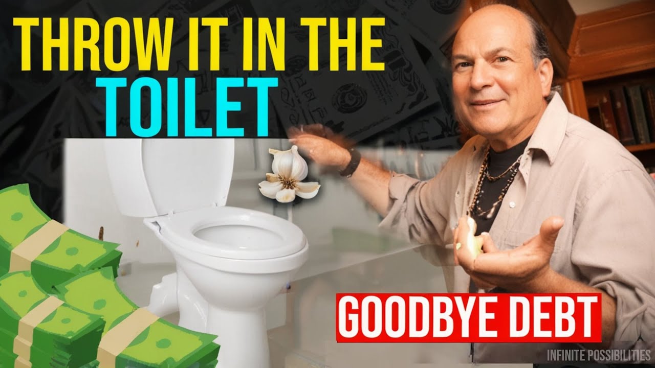 Throw it down the toilet and you will never have poverty, debt and bad luck again.