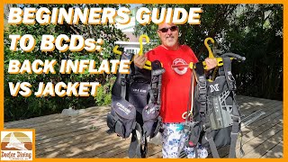 BCD Styles: Jacket, Back-Inflate, Hybrid [Beginner's Guide]