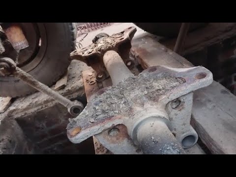 Реставрация оси балансиров камаз