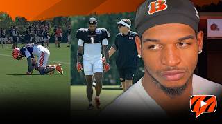 Ja'Marr Chase Gives an Update on Injury Scare Following Bengals Practice
