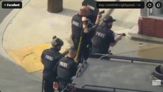 LIVE SKYFOX: SWAT action ongoing in LA, barricaded suspects