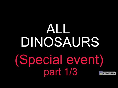 ALL DINOSAURS FIGHT - apex battle royale special event