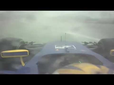 Marcus Ericsson crash - 2016 Brazilian GP.