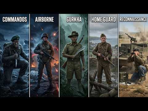 All Types of British Infantry in World War II Explained