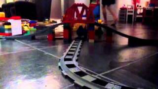 Lego duplo trein baan