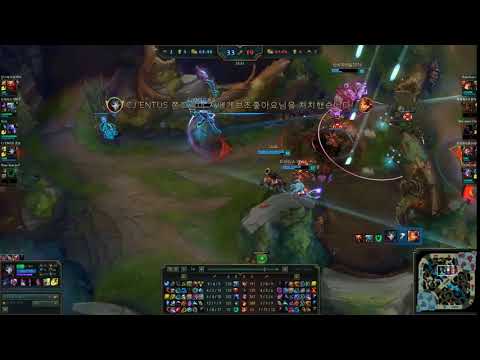 League of Legends CJ Entus Kramer Jhin vs Miss Fortune KR Highlights Gameplay Part 30