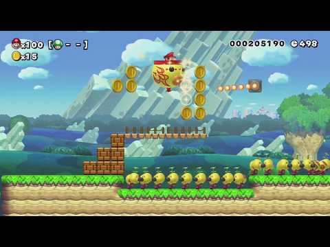 CORDUROY HYPOTENUSE ~ Easy 100 Mario Challenge - Super Mario Maker - No Commentary 1bq