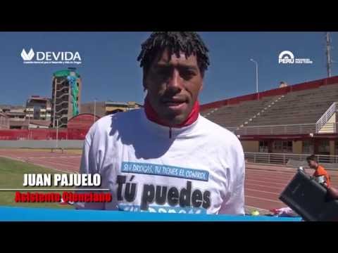 Juan Pajuelo le dice NO a las drogas