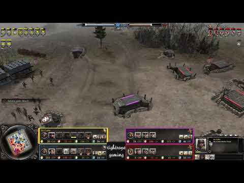 COH2 2v2 Sir Culito (US) & Guard2707 (UK) vs laggyAR (OH) & Rutra (OH)