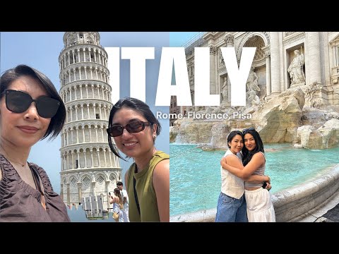 Italy Travel Vlog 🇮🇹 | 5 Days in Rome + Day Trips to Florence & Pisa | Got Scammed! | Travel Tips