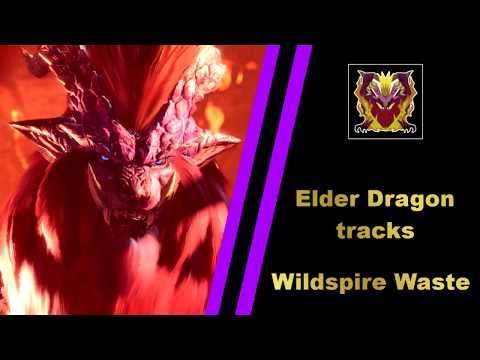 「PART 57」Search for Elder Dragon Tracks in WildSpire Waste - MHWorld