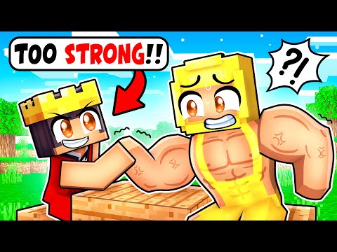 I'm TOO STRONG In Minecraft!