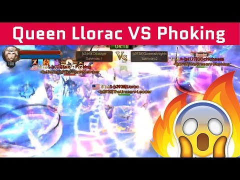 Queen Llorac VS Phoking - Legacy Of Discord