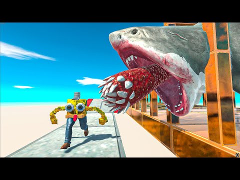 DON'T GO NEAR MEGALODON - Animal Revolt Battle Simulator