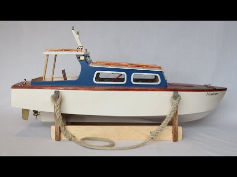 Kestral 25 Model Boat Kit Build Part 1