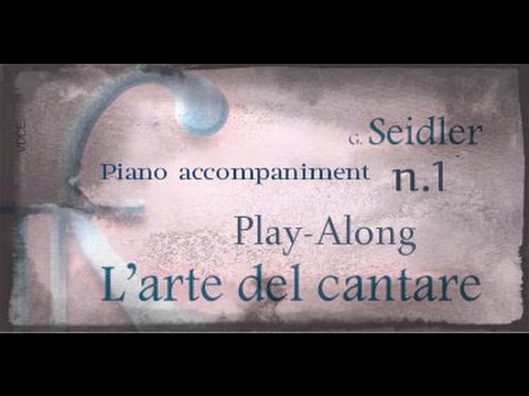 Seidler n.1 Piano Accompaniment (Play-Along)