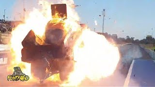 THE WILDEST NITRO FUNNY CAR EXPLOSION EVER!!!