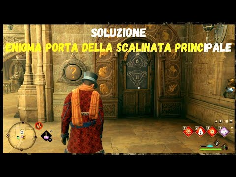 Come risolvere l'Enigma alla Porta della Scalinata Principale - Hogwarts Legacy
