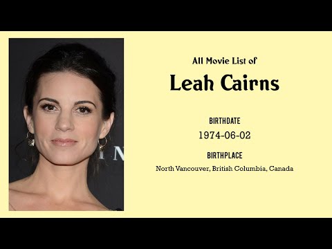 Leah Cairns Movies list Leah Cairns| Filmography of Leah Cairns