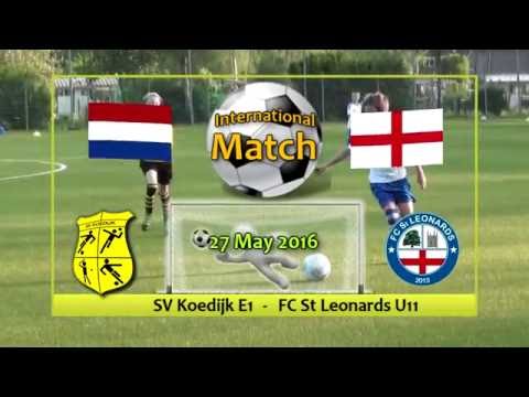International match SV Koedijk E1 -  FC St  Leonards U11 (27-05-2016)