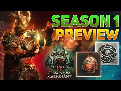 Complete Diablo 4 Season 1 Breakdown (New Trailer & New Endgame) | Diablo IV Season of the Malignant