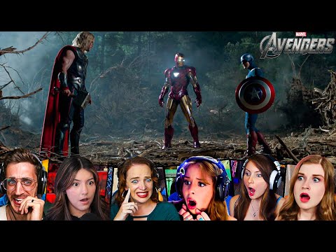 TOP "Iron Man vs Thor" Reactions! The Avengers (2012) Movie Reaction *First Time Watching*