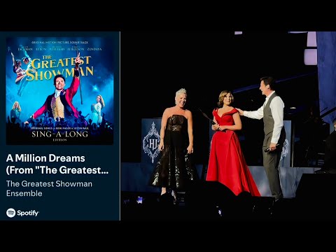 Hugh Jackman, Pink & Daughter Willow – A Million Dreams Live at Radio City 2025